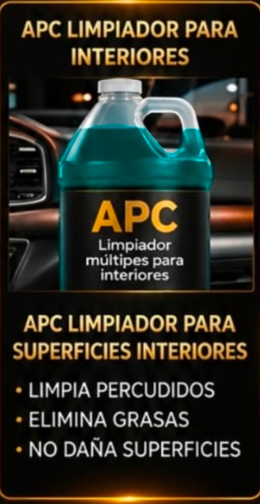 APC Limpiador para Interiores Walotech