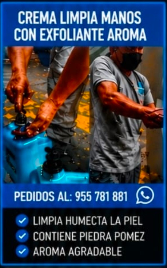 Crema Limpia Manos Walotech