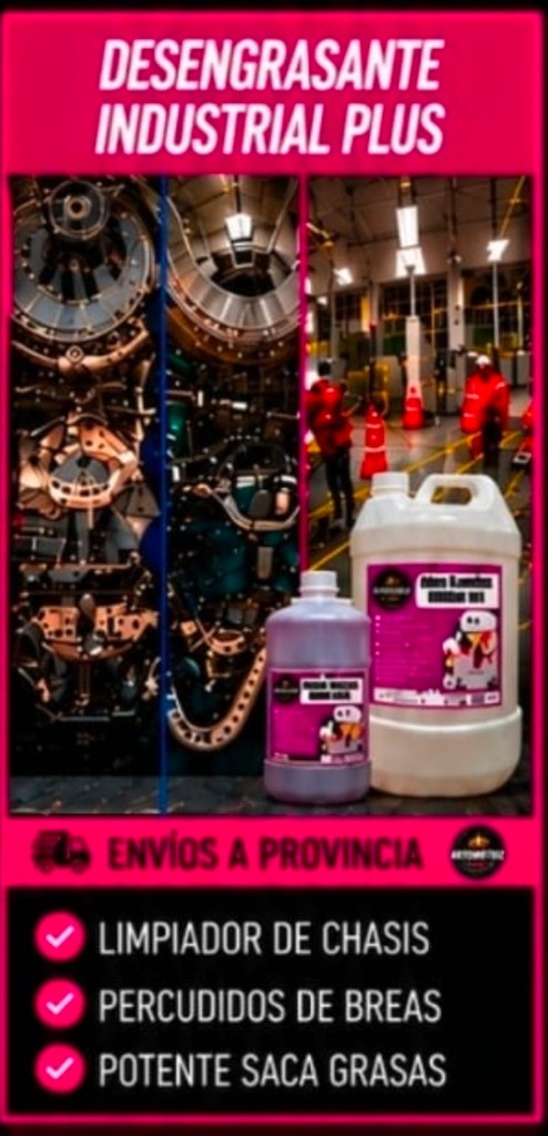 Desengrasante Industrial Plus Walotech
