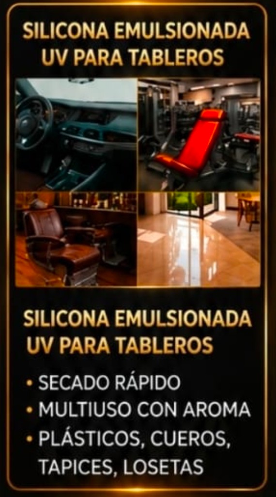 Silicona Emulsionada UV para Tableros Walotech